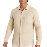 Chemise en Lin Monaco – Sable