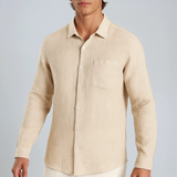 Chemise en Lin Monaco – Sable