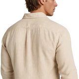 Monako chemise en lin – sable