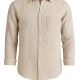 Monako chemise en lin – sable