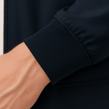 Veste Bomber Classique Bleu Marine