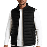 Premium Homme Noir Atlas Gilet Matelassé