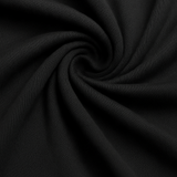 T-shirt Slim-Fit pour Homme en Noir