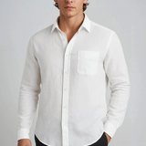 Chemise en Lin Monaco – Blanc
