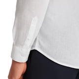 Chemise en lin Monaco – blanche