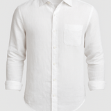 Chemise en Lin Monaco – Blanc