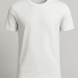 T-Shirt Slim-Fit Blanc pour Hommes