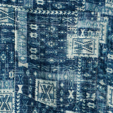 Chemise à Manches Courtes en Coton Rétro Décontractée pour Homme