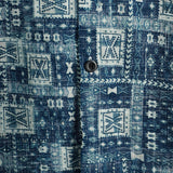 Chemise à Manches Courtes en Coton Rétro Décontractée pour Homme