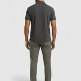 Polo Männens en Tissu Technique Coupe Slim