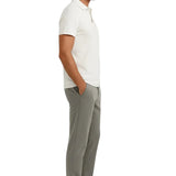Polo Männens en Tissu Technique Coupe Ajustée