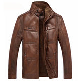 Veste en Cuir Haut de Gamme pour Homme