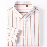Chemise en Coton Rayée Élégante