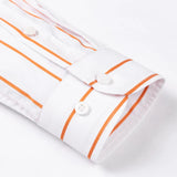 Chemise en Coton Rayée Élégante