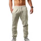 Pantalons en lin respirants