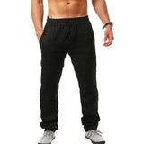 Pantalons en lin respirants