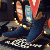 Chaussures de Bureau en Suède Oxford