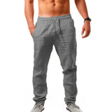 Pantalons en lin respirants