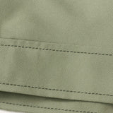 Veste en Twill Léger pour Hommes – Vert Pois – Coupe Régulière