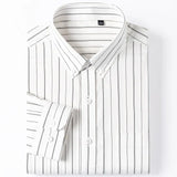 Chemise en Coton Rayée Élégante