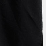 Chemise en Coton pour Homme de Couleur Unie avec Col Haut et Bouton Moyen, avec Poche Frontale
