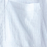 Chemise Casual en Coton à Manches Courtes Unies pour Homme en Été