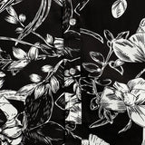 Chemise à Manches Courtes en Coton avec Imprimé Floral pour Homme