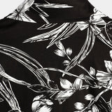 Chemise à Manches Courtes en Coton avec Imprimé Floral pour Homme