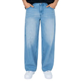 Kami - Pantalons baggy en denim de style japonais