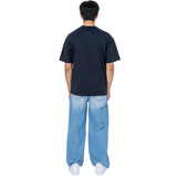Kami - Pantalons baggy en denim de style japonais