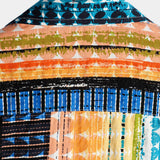 Chemise en Coton pour Homme à Manches Courtes Rayée Colorée