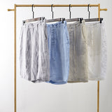 Shorts en Lin de Haute Qualité