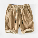 Shorts en velours côtelé élégants