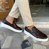 Mocassins en Cuir Slip-On