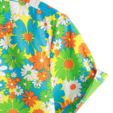 Chemise Hawaïenne en Coton à Boutons pour Homme