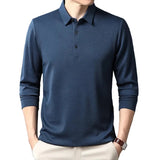 Polo T-shirt à Manches Longues Élégant