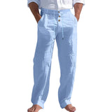Pantalons d'été en lin