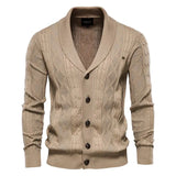 Cardigan Waldemar pour homme avec fermeture à boutons