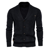 Cardigan Waldemar pour homme avec fermeture à boutons