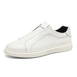 Chaussures Classiques en Cuir Slip-On
