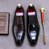 Chaussures de Bureau en Cuir Chic