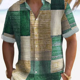 Chemise Patchwork Élégante