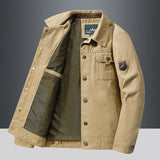 Veste de Vent en Coton Élégante