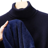 Turtleneck en Laine Élégant