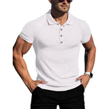 Chemise Polo Élégante Rayée