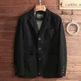 Blazer en coton italien