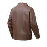 Veste Bombers en Cuir Élégante