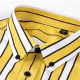 Chemise Casual Rayée pour Homme