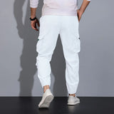 Pantalons Cargo en Velours Côtelé