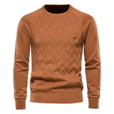 Pull homme Theodor avec motif en losanges
